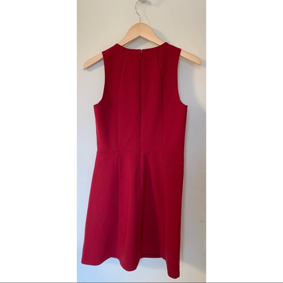 NEW - Madewell Adore Red Wine Dress - size 6 - Picture 3 of 5